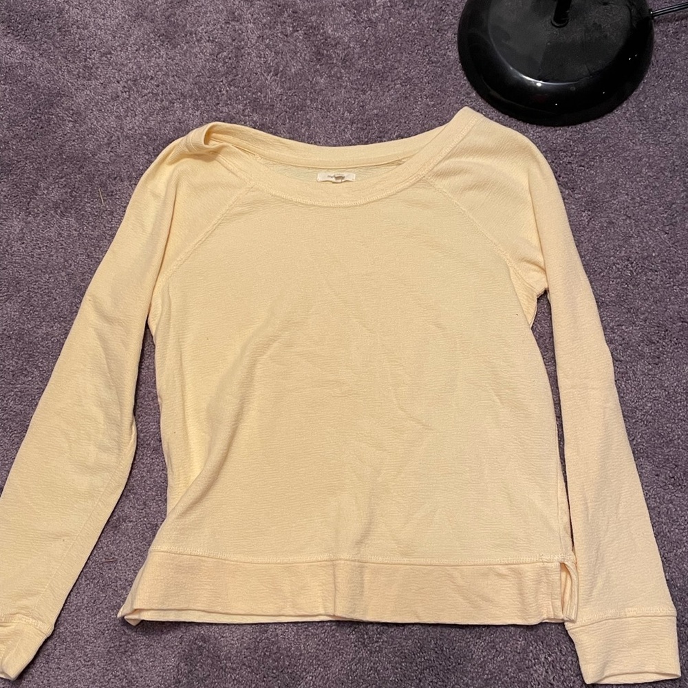 Yellow Maurices sweatshirt